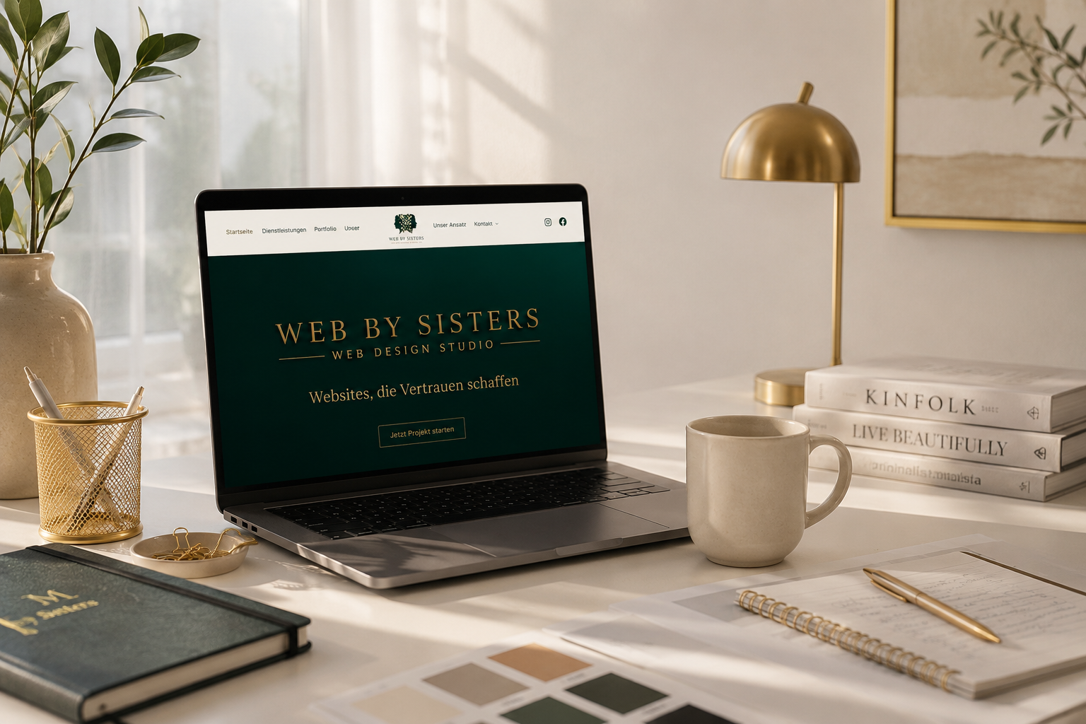 Professionelles Webdesign und moderne Markenpräsentation