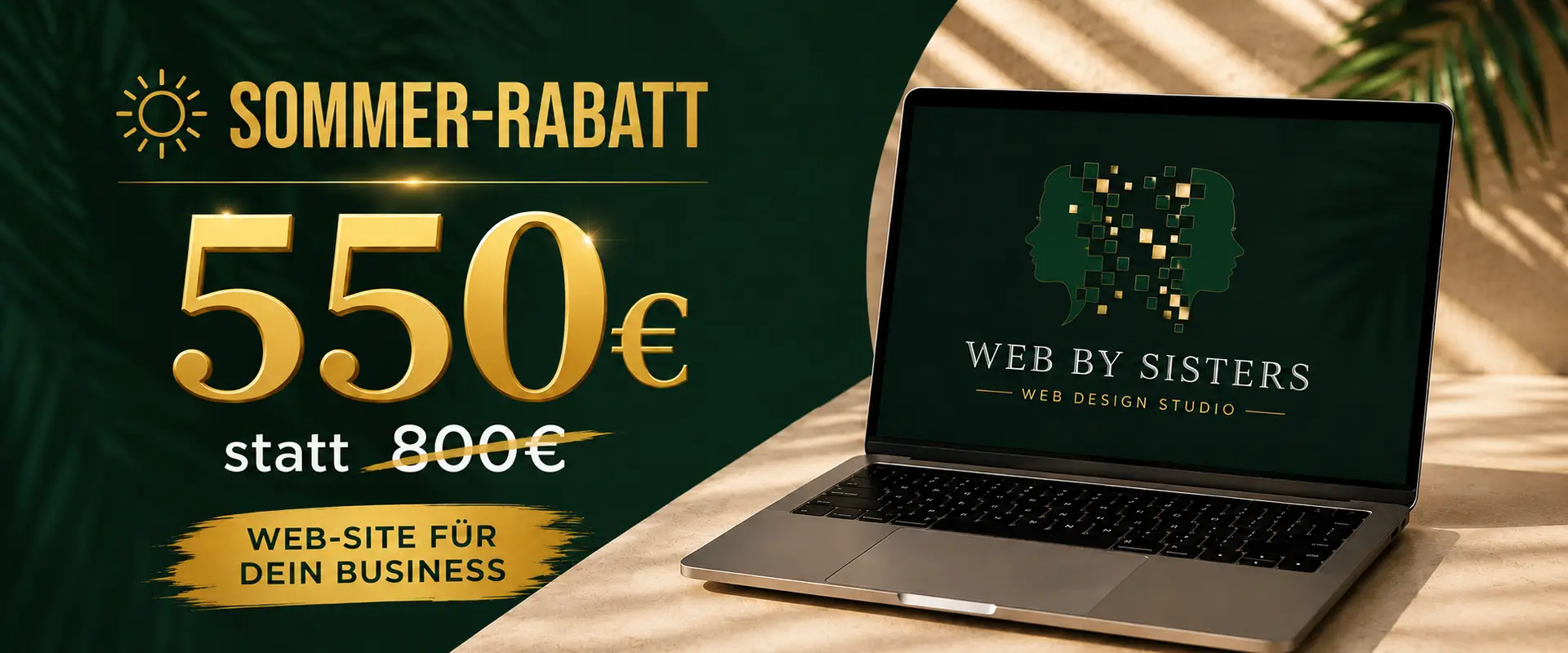 Website ab 550€