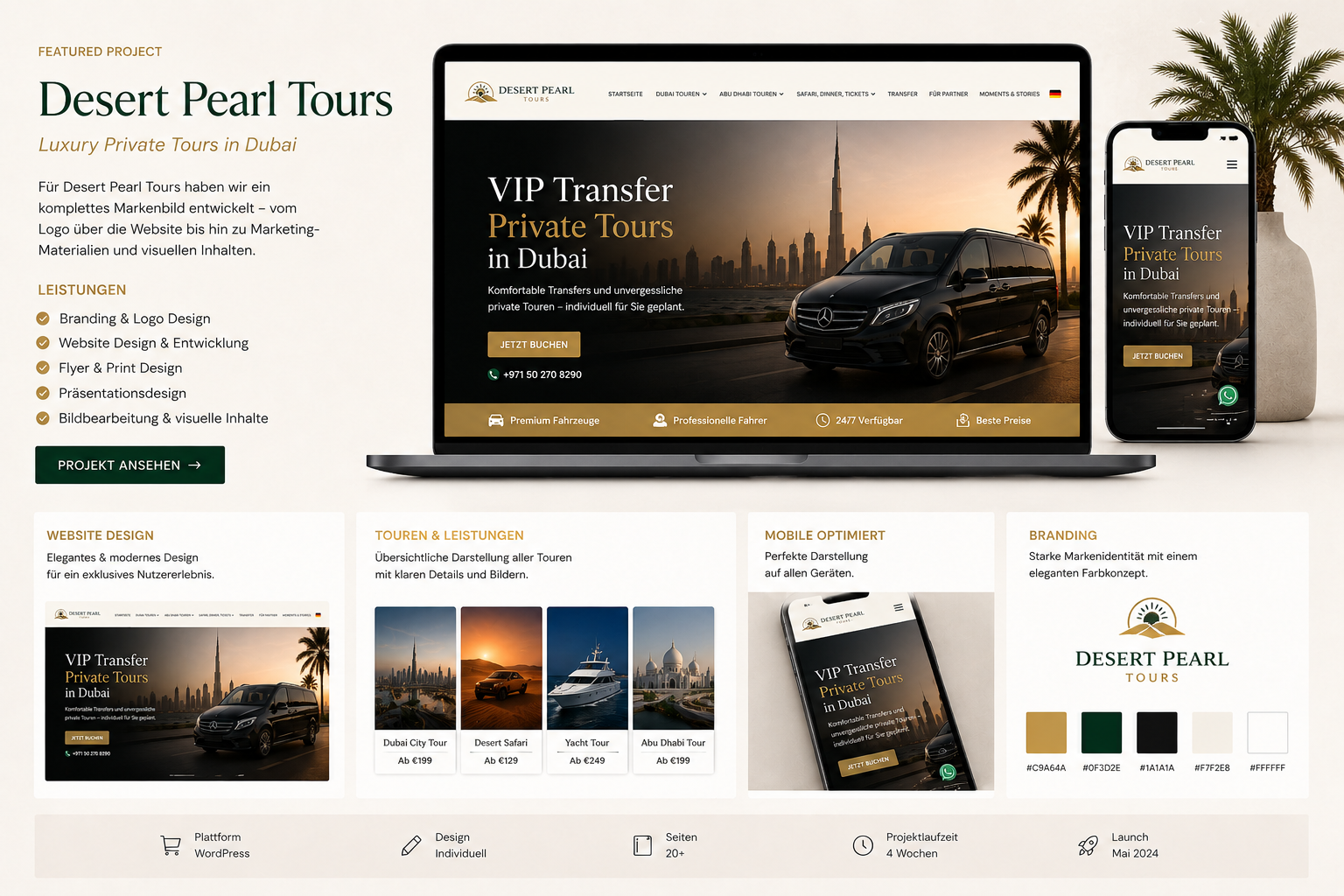 Private Dubai Touren und Transfers